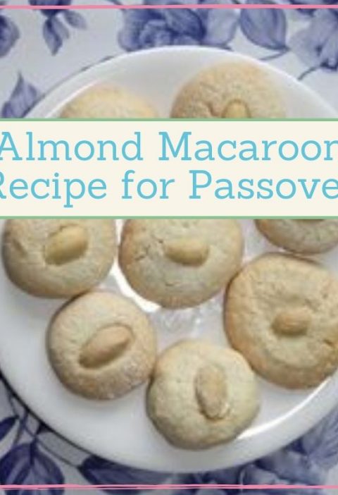 almond macaroon recipe for passover