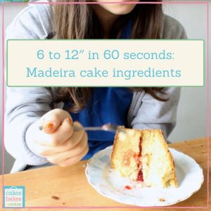 MADEIRA CAKE RECIPE