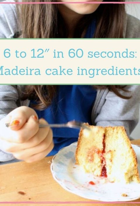 MADEIRA CAKE RECIPE