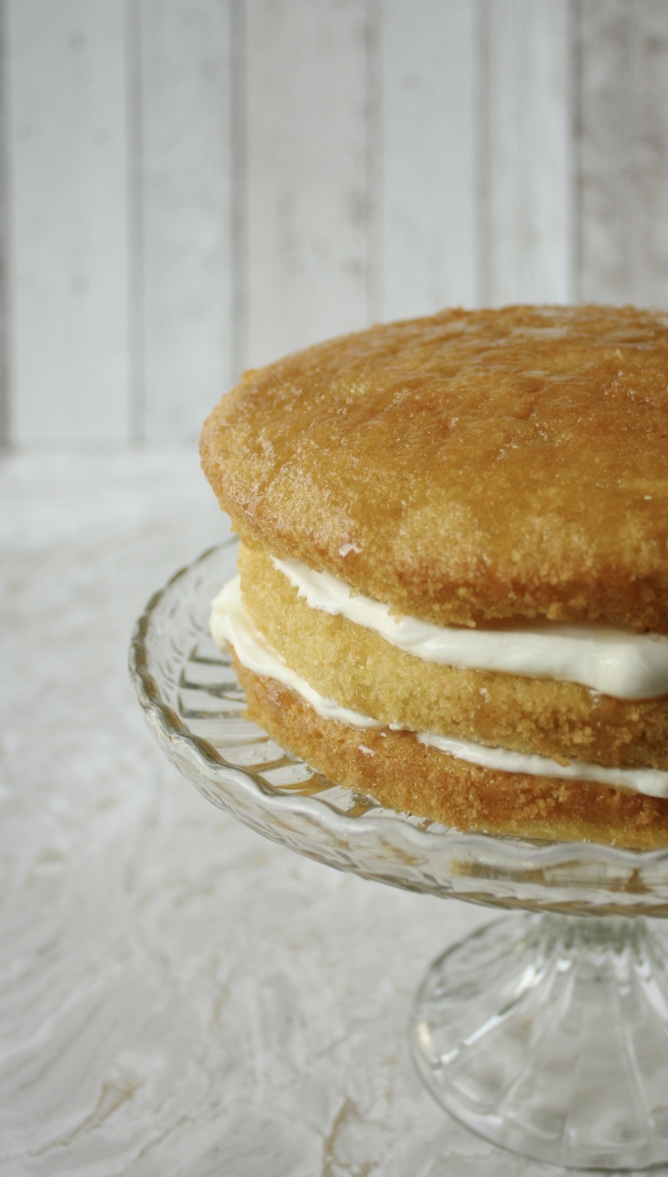 lemon victoria sponge cake recipe